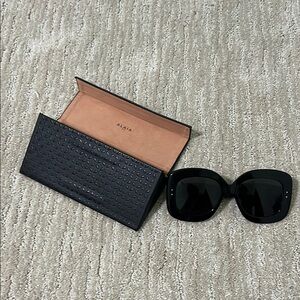 Azzedine Alaia Black Oversized Sunglasses, Style AA0007S